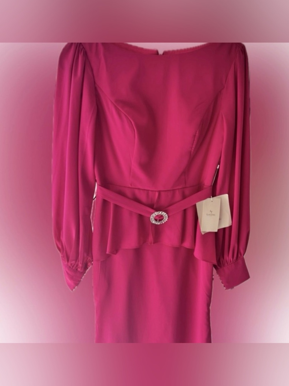 LanTing Bride Fuchsia Formal Gown | Size 4 | NWT | Statement Dress
